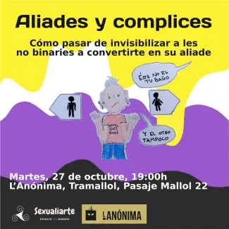 Cartel charla 27 de octubre