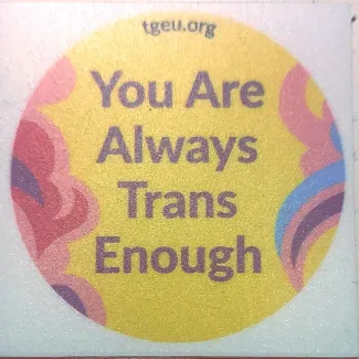 TGEU - You are always trans enough