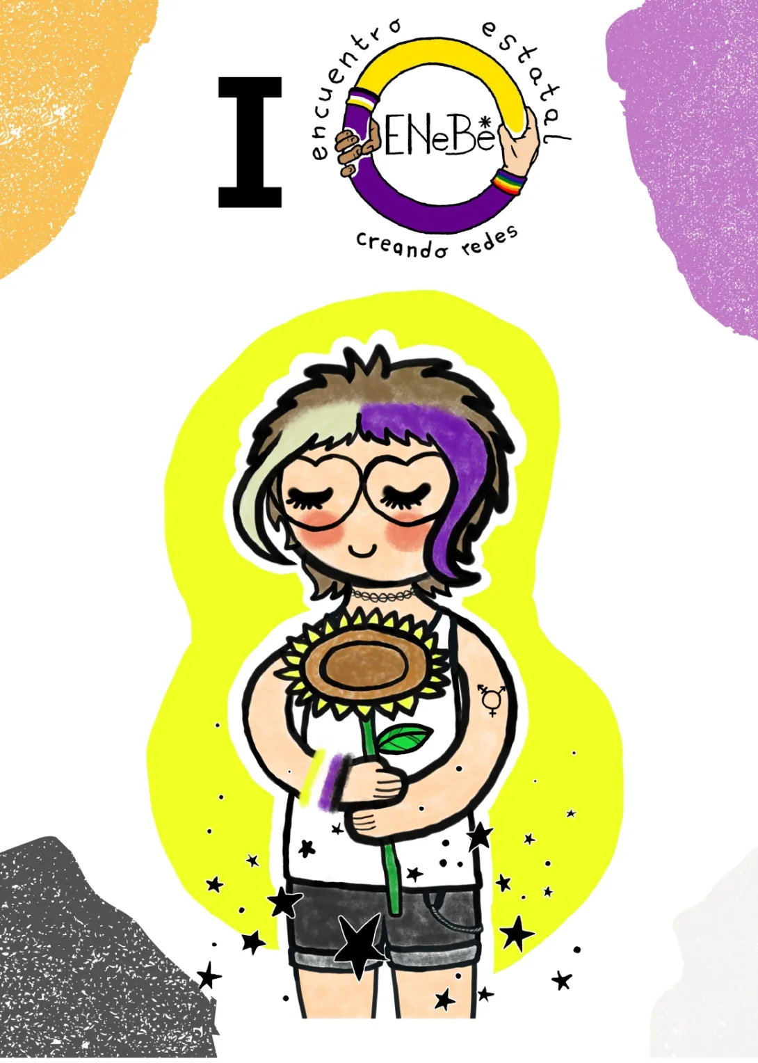 Poster del Primer Encuentro Estatal Enebé*